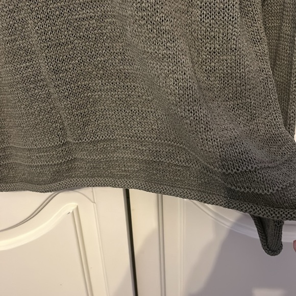 Lord & Taylor Olive Green Knit Sweater Women’s Large - Picture 5 of 7